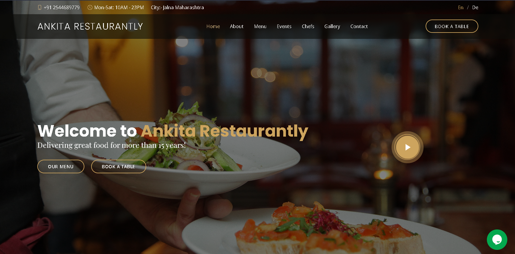 Restaurant Template